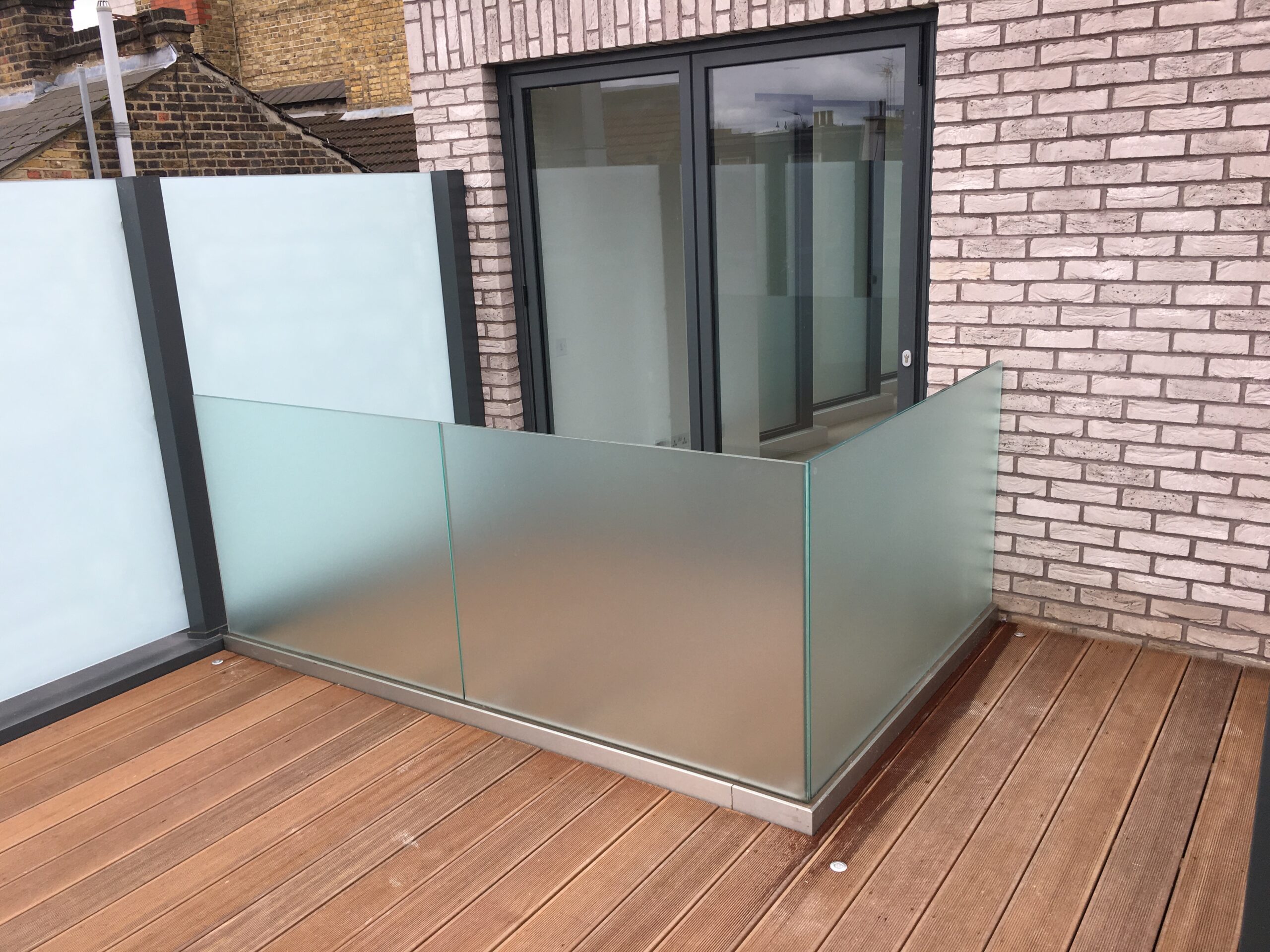 Balustrade Frosted Window Film